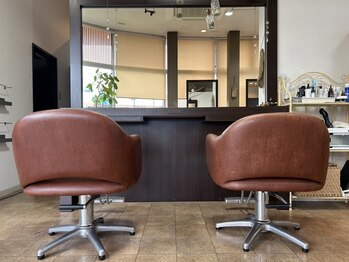 ヘアーアンドロハス レイール(Hair & Lohas Reir)の写真/ベビーカーの赤ちゃんともご来店◎お子様カットも好評！スーパー併設なのでお買い物のついでに寄りやすい★