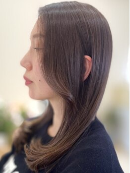 朝のお手入れがとっても簡単◎アレンジも自由自在!!結ぶとさらに可愛いコテ巻き風デジタルパーマ♪