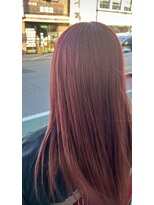 ベースヘアーデザイン(BASE HAIR DESIGN)&nbsp;レディース　ワインレッド　宇都宮
