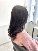 大人ベージュ×簡単コテ巻き