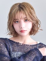 ドーチェ 池田店(DOCHE)&nbsp;無造作ボブ×ブリーチ