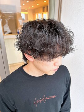 ヘアーデザイン イーエックスターバン(Hair Design ex Turban) マッシュウルフ×シャドウパーマ