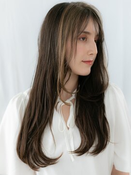 ドクターズサロン LAB 小山店 ダブルカラー大人美人ミストバングレイヤーロングb小山20代30代