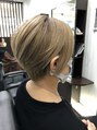 ガレリア アヴェダ(GALLERIA AVEDA)&nbsp;ショートスタイルは後ろからのシルエットが大事だと思います