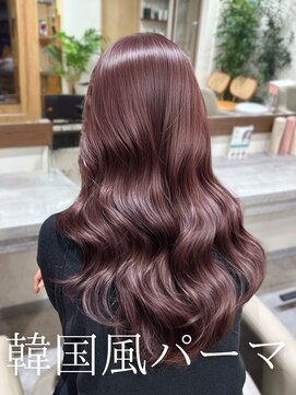 アミー 池袋(Ammy) レイヤーカット/顔周りカット/顔周りレイヤー /韓国風パーマ