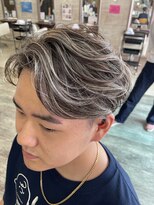 ヘアメイク アージュ 新宮店(HAIR MAKE age)&nbsp;外国人風メンズハイライト