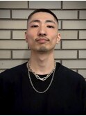 仙台　坊主　フェード　バーバー