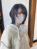 サラビューティーサイト 志免店(SARA Beauty Sight) 【あんstyle】黒髪ボブウルフでオシャレに!