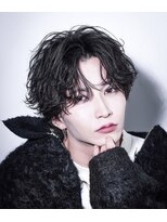 アストラ(ASTRA)&nbsp;MEN’S HAIR/サーフカール/刈り上げセンターパート