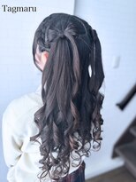 タグマル&nbsp;高校卒業式☆立体リボンのツインハーフ