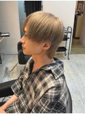 ブリーチブロンドアッシュ