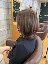 ココロヘアー 住吉店(Cocolo hair)&nbsp;外ハネボブ×艶カラー