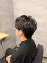 メンズカット バイ ソイクフ(メンズカット by SOY-KUFU)&nbsp;メンズ毛流れフェザーパーマ/東伏見/田無/西武柳沢/武蔵関
