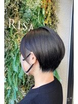 リサヘアーデザイン(RISA HAIR DESIGN)&nbsp;刈り上げショートボブ≪西新店≫個性派ショート/大人ショート