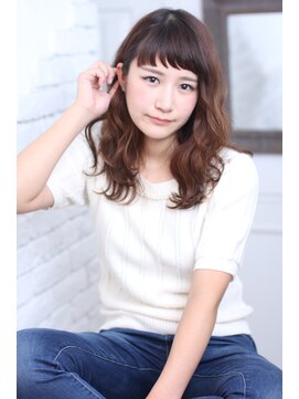 ガランテ(Galante) Babyバング×ふわふわレイヤー