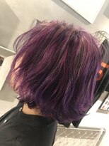 ジーナ(XENA)&nbsp;ピンク&パープルメッシュ