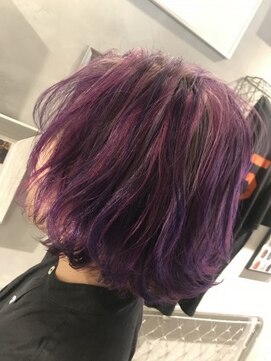 ジーナ(XENA) ピンク&パープルメッシュ