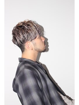 メリケンバーバーショップ フクオカ(MERICAN BARBERSHOP FUK) クラウドマッシュテクノセミウェットワイルドツーブロック23