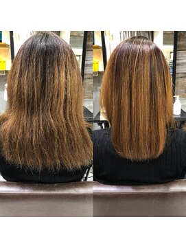 トルネード(TORNADO) ロングボブ髪質改善ストレートトリートメント