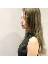 フェンヘアーアイス 中目黒(Fen.hair ici)&nbsp;ロング ブリーチ ダブルカラー