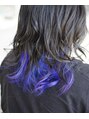 ザッツ ヘアークリエイト(ZATZ HAIR CREATE) 鮮やかなブルーで作るスペシャルカラー