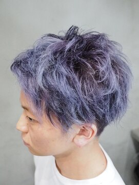 メンズデザイン シャビ(Men's design Shabbi) 【メンズシャビ／メンズ専門】Ｔomi　パープルグレージュカラー