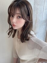 アフロート ディル(AFLOAT D'L)&nbsp;みきな 韓国ヘア ヨシンモリ オルチャン エギョモリ 後れ毛 髪型