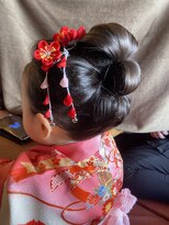 スプーン(spoon)&nbsp;３歳日本髪【七五三】