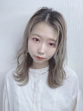 アンブル リュクス 池袋(amble luxe) 前髪/くびれ/イヤリングカラー/イメチェン/ラベンダーカラー