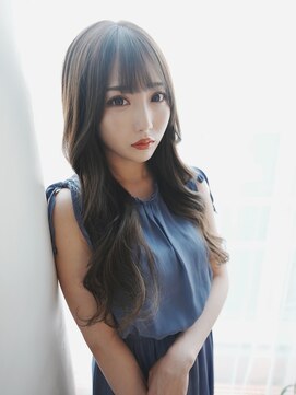 ハンナ 名古屋(HANNAH) プルシールエクステ　艶カラー　ロングヘア