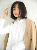 素髪感ボブ