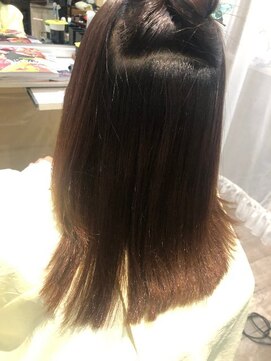 髪質改善 ソアリス 烏丸丸太町店(soiris) 【髪質改善】酸性ストレートAfter画像 二枚目はbeforeになります