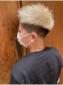 【EIGHT浦和】スキンフェード×ホワイトブリーチ 貞方style