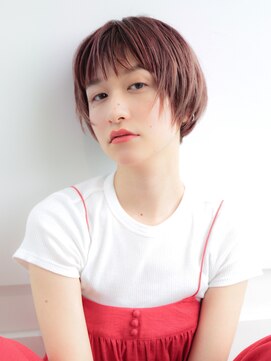 リンダバイネオリーブ 白楽店(Linda by neolive) 顔まわり似合わせカットハイトーンペールピンク