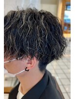 ヘアーアンドメイク サワ 上田本店(SAWA) 20代30代メンズツイストパーマ束感トラッドオシャレ感ショート