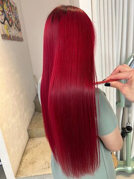 ボックスミコ(Box mico.) ビビッドなブラッドレッド☆