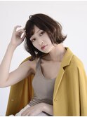 【RAWR】切りっぱなしボブ_外ハネスタイル