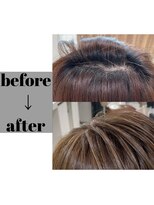 アッシュ 大宮店(Ash)&nbsp;極細オリジナル白髪ぼかしハイライト