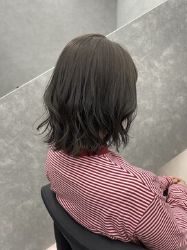 ファイブバイジエクト 堀江(FIVE by The Ect) ダブルカラー グレージュカラー グレーベージュ グレーアッシュ