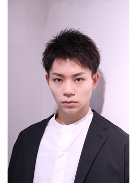 ネイビー(NAVY) ビジネスシーンでも活躍出来るアップバング