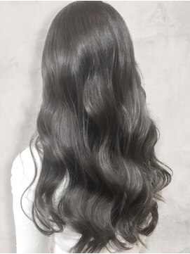 アース 湘南台店(HAIR&MAKE EARTH) 20代30代40代髪質改善トリートメント艶ダークグレー