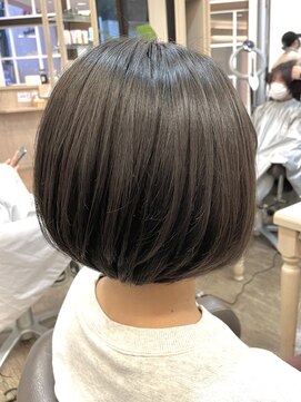 アルターリール(aL ter Rire) 切りっぱなしボブ/エアリーロング/ピンクブラウン/鎌取/中村郁未