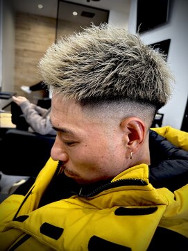 メンズ ラピス 横浜店(Men’sLapis) 短髪ハイトーン