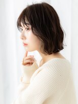 ドクターズサロン LAB 小山店&nbsp;くせ毛風で可愛い！外ハネくびれショートボブc小山20代30代40代