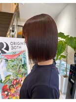 オリジン サロン(THE ORIGIN'S SALON) ＊丸みのないストンボブ＊