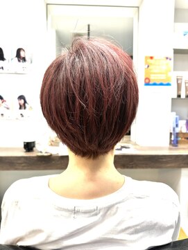 リアン バイ トルシュ ヘアワークス(Riant by TORChe hair works) レッド系カラー