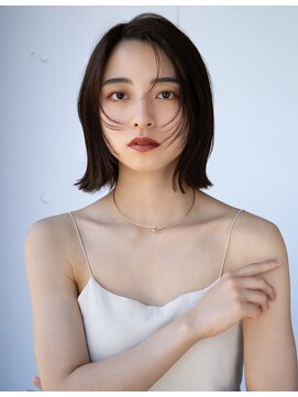 レノラ 本町(LENORA) 20代30代大人かわいいナチュラル暗髪ゆるめパーマヘア