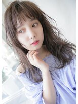 マックスビューティーギンザ(MAXBEAUTY GINZA) バングスナチュラルウェーブセミロング【銀座/銀座駅】