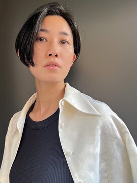 モリオ(morio) 【morio】綺麗でかっこいい黒髪ショート♪