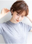 柔らかい丸みで魅了する憧れショート